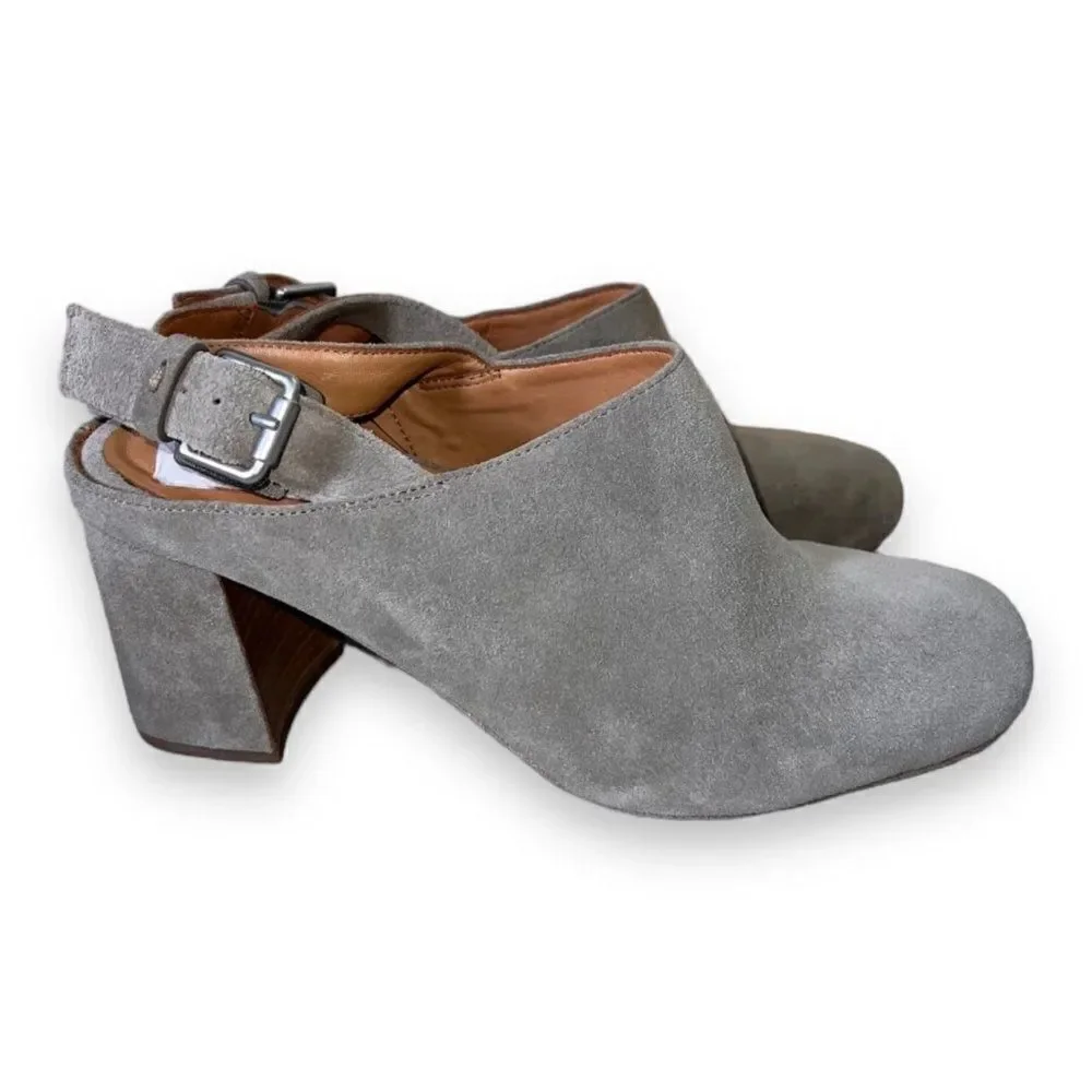 Gentle Soles by‎ Kenneth Cole Tami Slingback Shooter Ankle Boots Sage Women's 8M